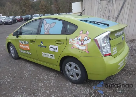 2010 Toyota Prius Iii from USA, damaged, VIN JTDKN3DU4A1275603
